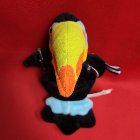 Coca Cola Toolu the Toucan Honduras Bean Bag Plush Beanie 1999 - Picture 11 of 12